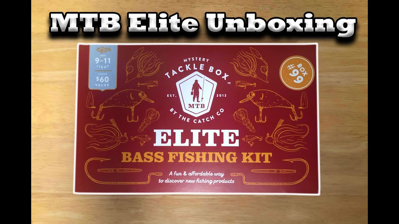 Mystery Tackle Box Elite Unboxing! July 2021 MTB 