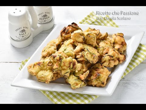 Frittelle di zucchine o pittelluzze calabresi - sfiziose e veloci - Ricette che Passione