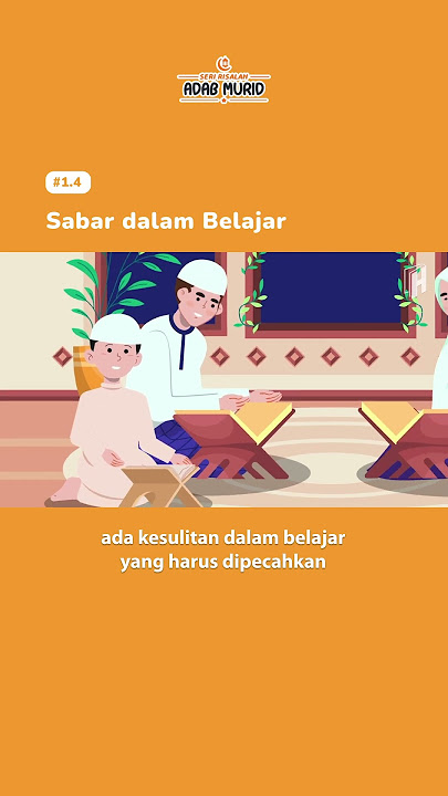 Sabar dalam Belajar  #animasi #ilmu #murid