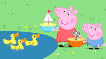 Peppa Pig en Español Capitulos Completos - Barquito de juguete - Pepa la cerdita