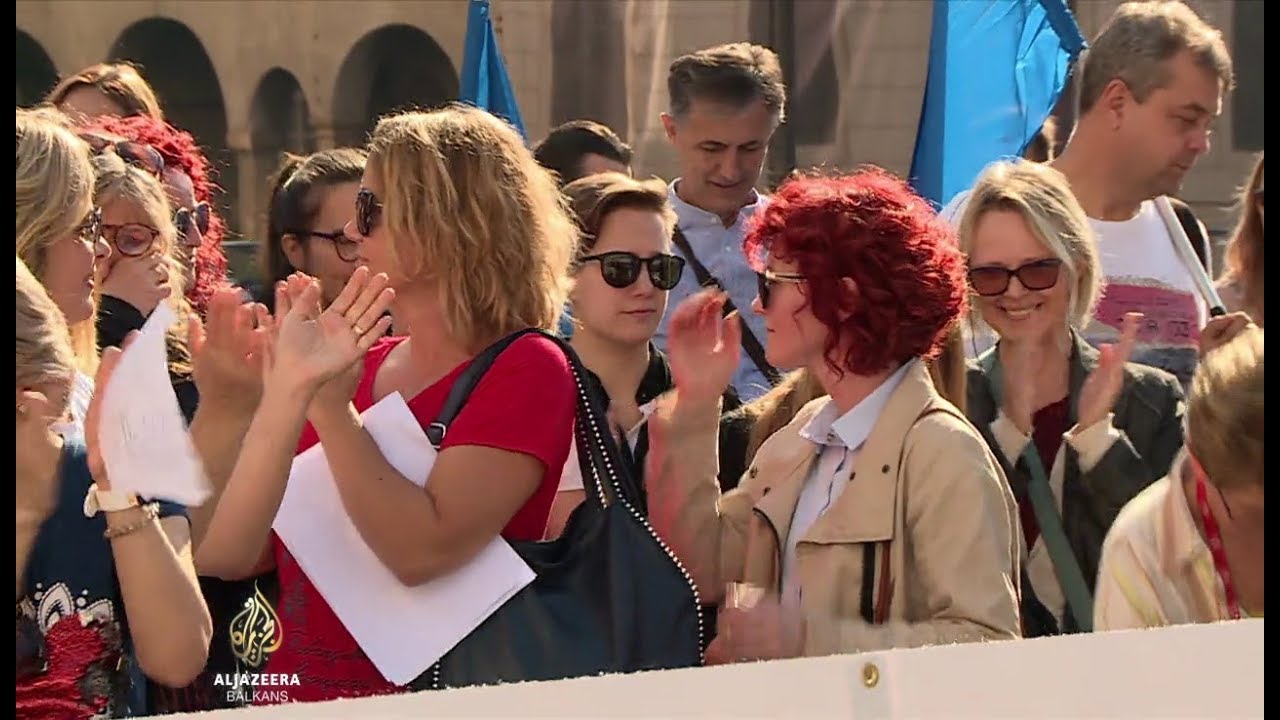 الأسبوع الثالث من إضراب المعلمين في كرواتيا
