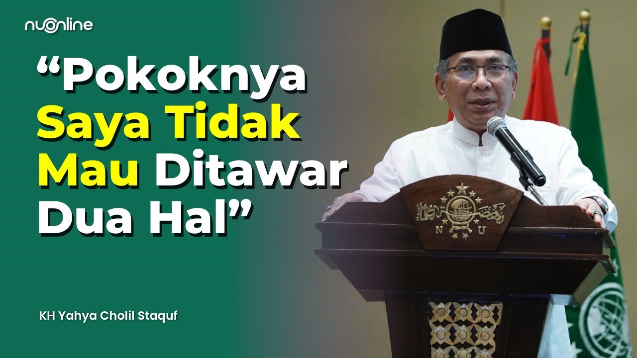 Gus Yahya: Dulu Semua tentang PWNU dan PCNU 