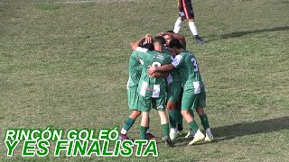 ¡Rincón finalista! CG San Martín 2 - 5 Rincón del Atuel (Resumen semifinal Copa Vendimia)