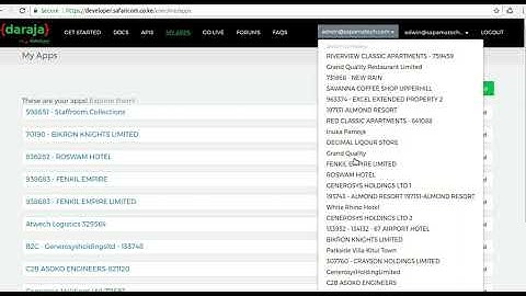 How to get MPESA Daraja Consumer Key and Secret