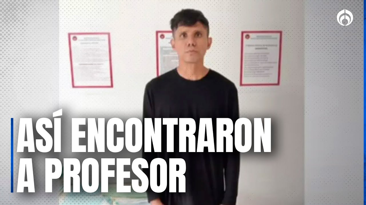 Encuentran con vida al maestro Leonardo Escobar; estaba en centro de rehabilitación