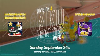 MKU Primetime | Week 4 Division 4 | Soul vs Race in the Space (09/24/2023)