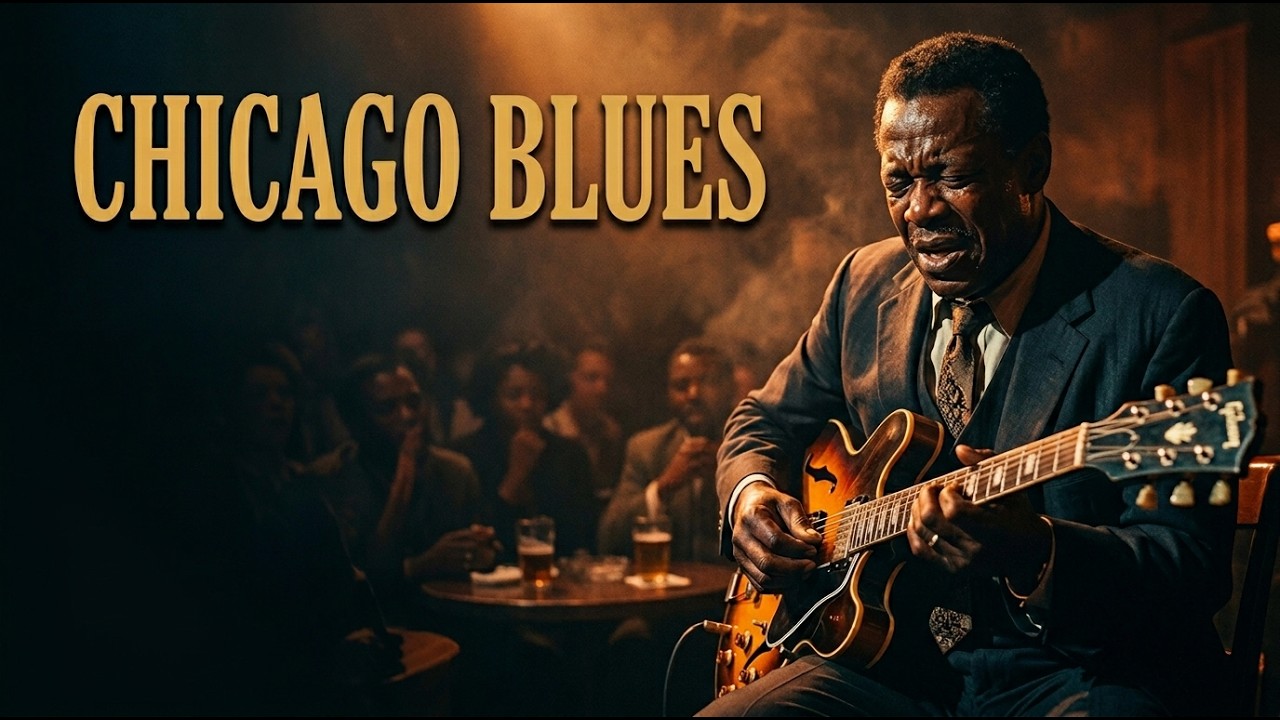 🎶 Authentic Chicago Blues Experience – Emotional Electric Guitar