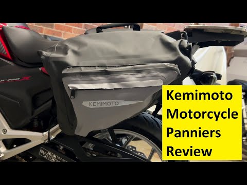 Kemimoto Motorcycle Pannier Bags Review