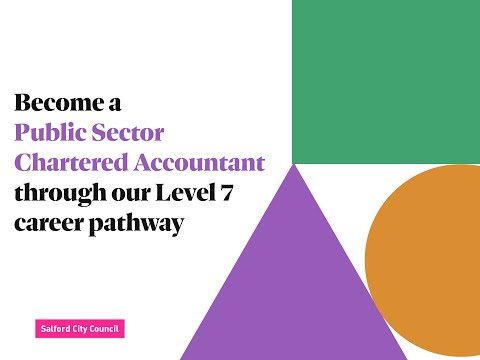 Become a Public Sector Chartered Accountant through Salford City Council