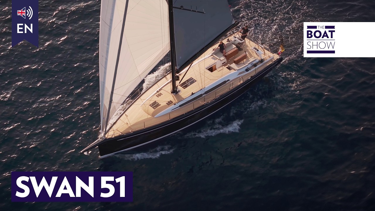 ⁣[ENG] SWAN 51 – Sailing Yacht Tour & Sea Trial – The Boat Show
