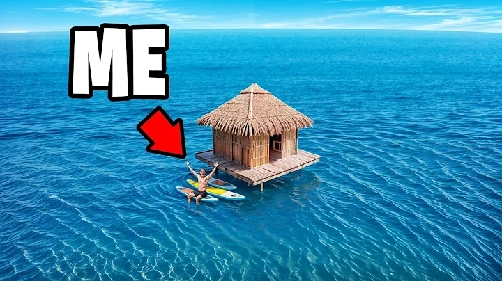 Stranded on a Floating House for 24 Hours!