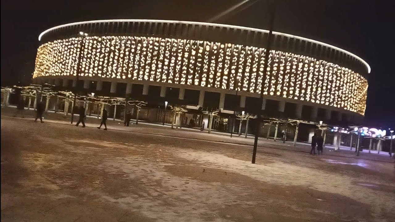 Огни парка Галицкого 31декабря 2025