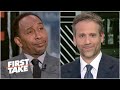Stephen A. exposes Max's cold take about Kevin Durant vs. Giannis | First Take