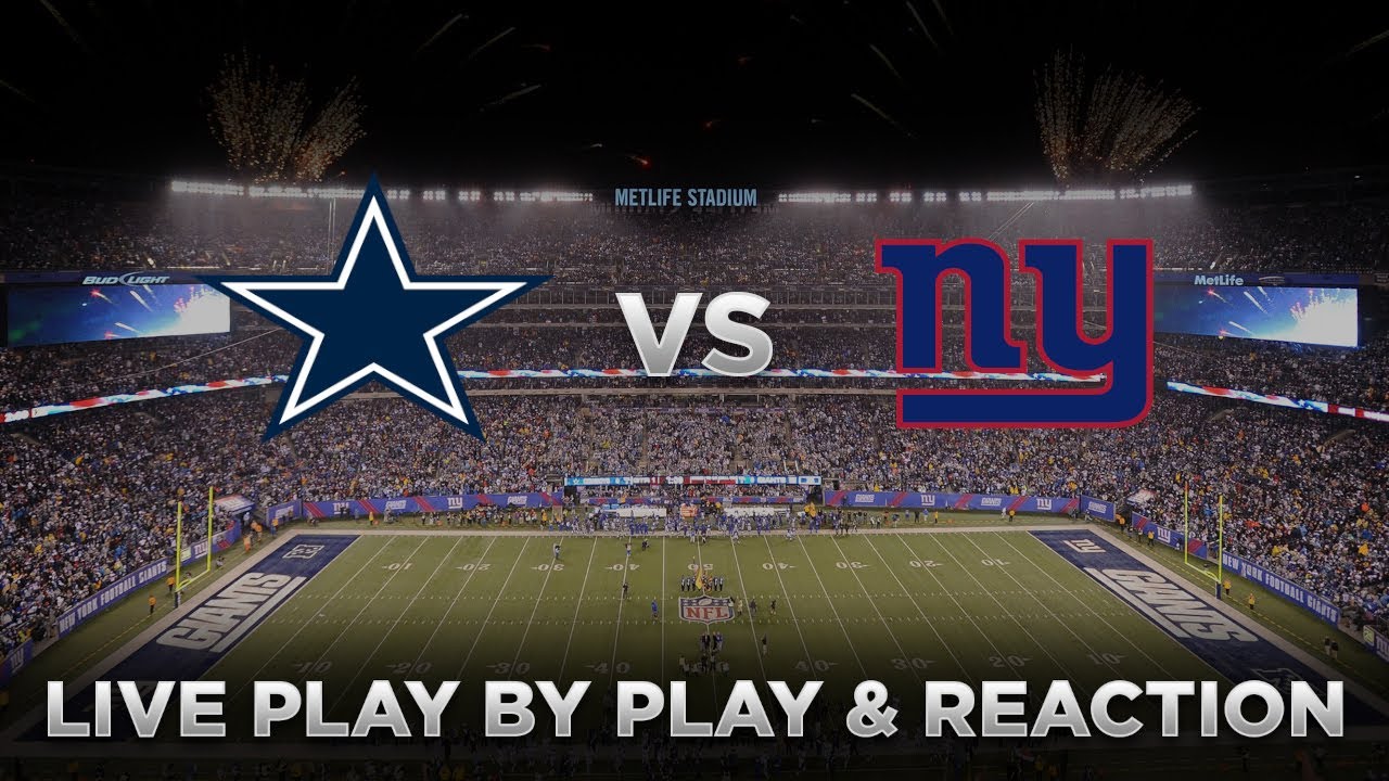 🚨EN VIVO 📺 DALLAS COWBOYS VS NEW YORK GIANTS #MNF