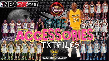NBA 2k20 v97.0.2 ACCESSORIES TXTFILES (free / no password)