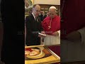Da #papaleonexiv in udienza il presidente della Repubblica di Albania #shorts