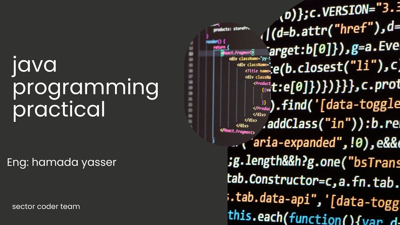 java programming practical part2 - YouTube