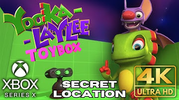 Yooka Laylee Toybox Demo Secret Location | Xbox Series X |S Games | 4K HDR | No Commentary Gaming
