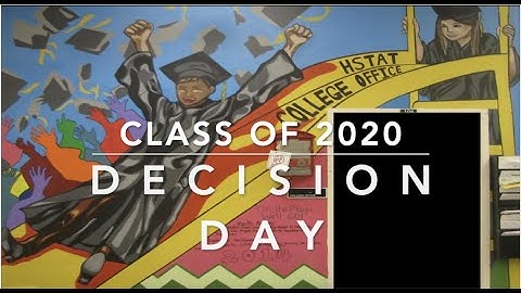 HSTAT Class of 2020: College Decision Day