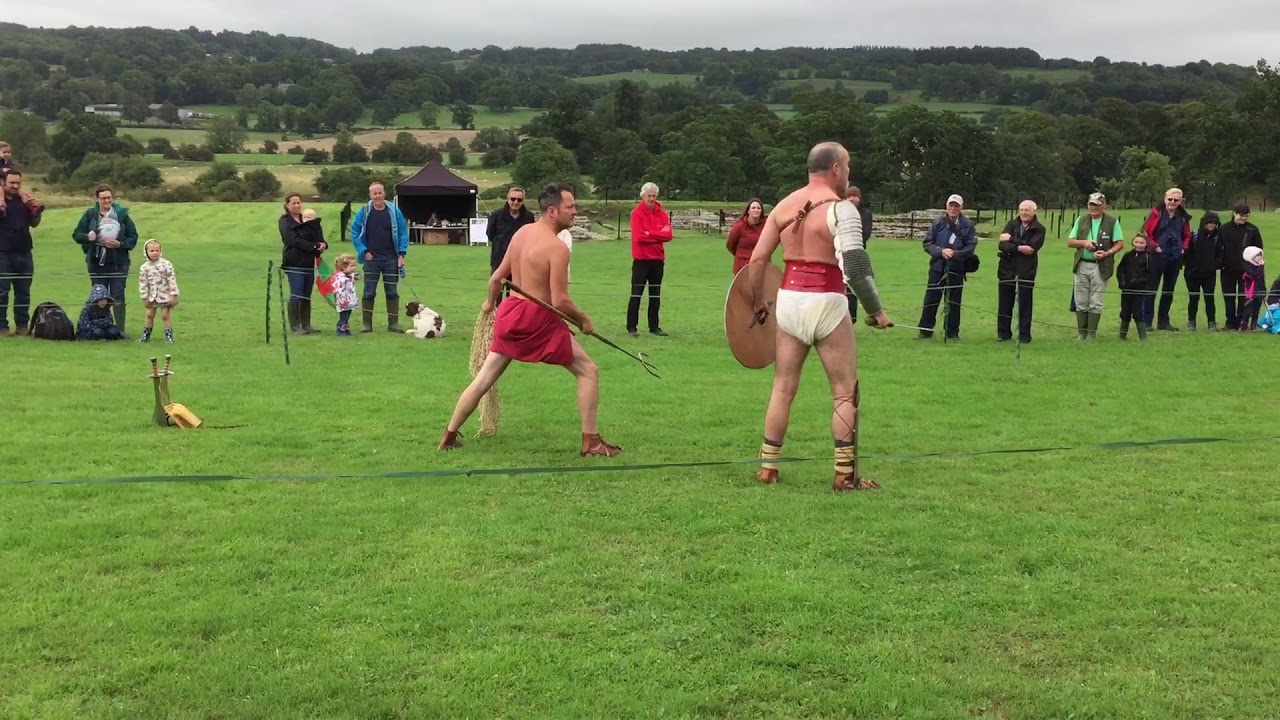 Andrew+Andrew Roman gladiators Chester Roman fort