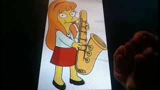 Horacio the handsnake - Allison Taylor (Simpsons)