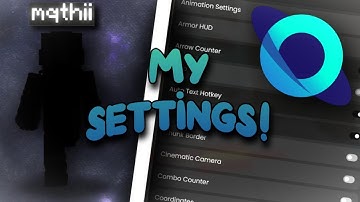 My MCBE and Client Settings!