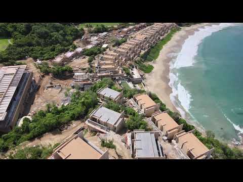 August 23, 2020 - DRONE FOOTAGE OF THE FOUR SEASONS TAMARINDO SITE, JALISCO, MEXICO 4K