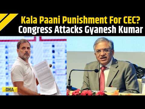 Election Commission News: Congress MP Demands ‘Kala Pani’ Punishment For Gyanesh Kumar Over SIR