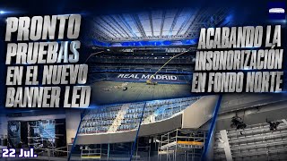 22 Jul. PRONTO PRUEBAS DEL NUEVO BANNER LED. ESTÁ PRÁCTICAMENTE ACABADO. FONDO NORTE INSONORIZADO