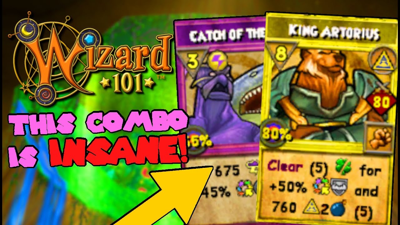 Wizard101 Level 170 Storm PvP Using MYTH KING ARTORIUS On