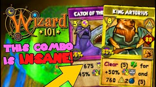 Wizard101 Level 170 Storm PvP: Using MYTH KING ARTORIUS On A STORM?!