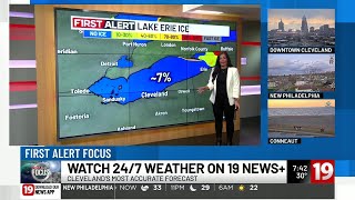 First Alert Focus: Lake Erie ice coverage