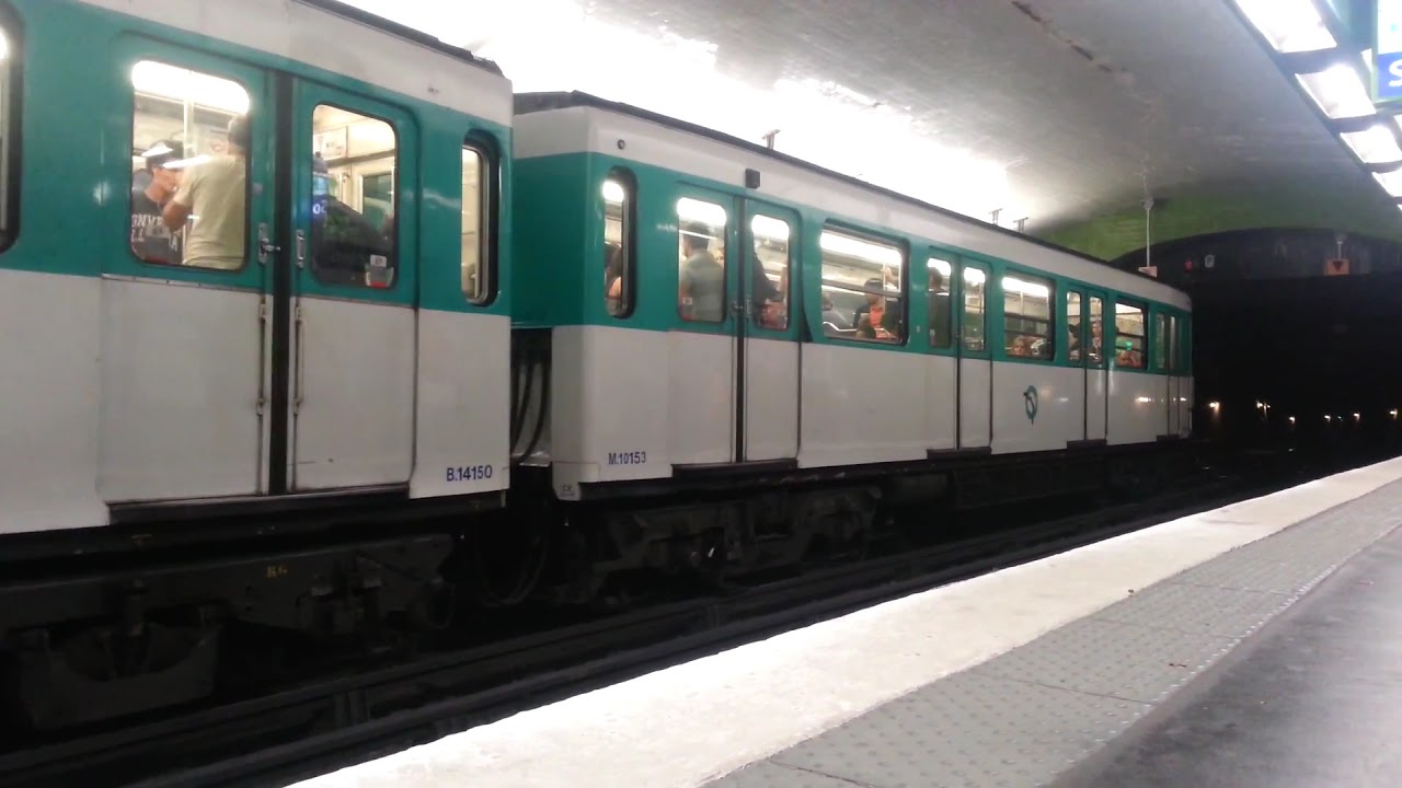 MF67C2 - Ligne 9 RATP - Trocadéro - YouTube