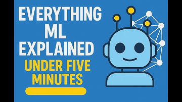 Machine Learning Explained: EVERYTHING in 5 Minutes! (AI & ML Basics for Beginners)