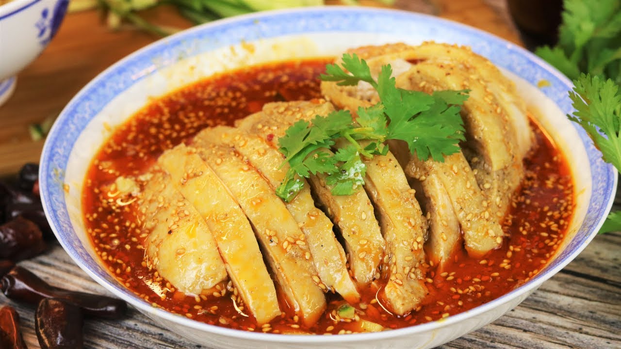 Sichuan Chicken Recipe - "Kou Shui Ji" | Souped Up Recipes