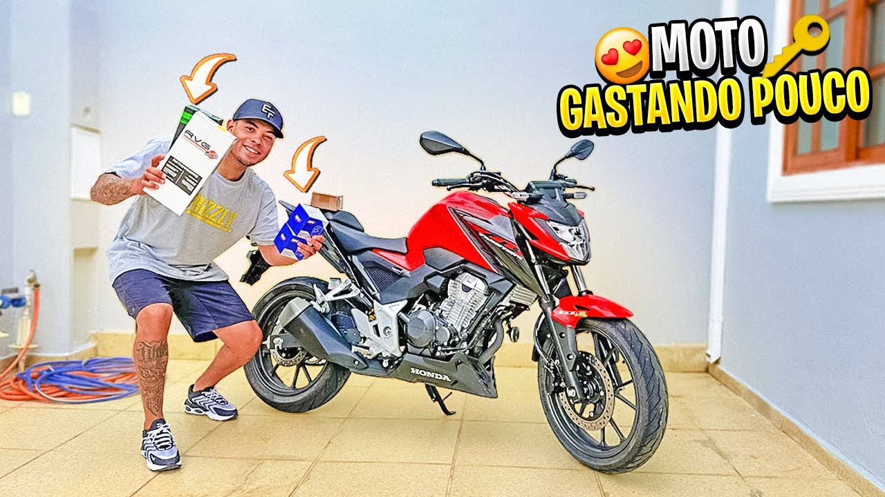 COMO DEIXAR A CB TWISTER 300 CHAVE GASTANDO POUCO