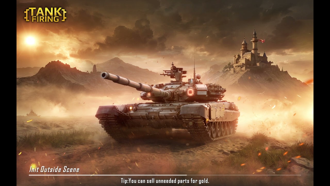 TANK FIRING VS GOLDEN HORDE