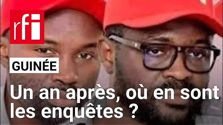 Guinée : un an de silence sur la disparition de Foniké Menguè et Billo Bah • RFI
