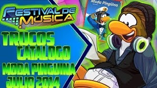 Club penguin: Trucos en el catálogo de moda pinguina Julio 2014