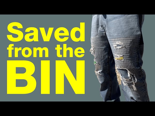 INSANE jeans repair: Why I destroyed my favourite jeans to fix