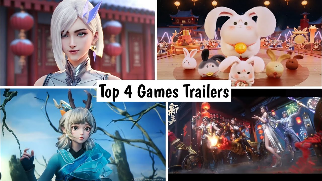 Top 4 best Chinese games Animation Official Trailers 2023 - YouTube
