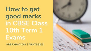 How To Get Good Marks In CBSE Class 10th Term 1 Exams | 6 Exam Preparation Strategies | #shorts