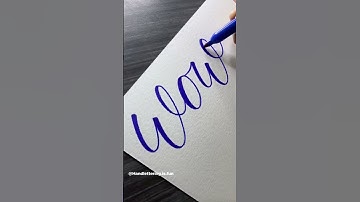 Wow ombré shadows! #shorts #calligraphy #lettering #handlettering #moderncalligraphy #ombré #shadows