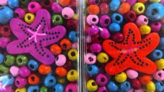 Colourful wooden beads beads bracelet WholesaleSarong.com