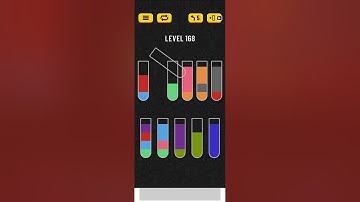 Water sort puzzle level 168