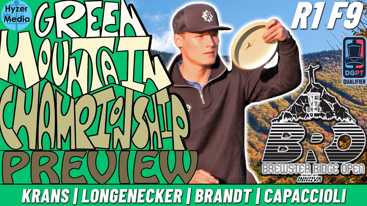 2025 Brewster Ridge Open | R1F9 | Krans, Capaccioli, Longenecker, Brandt | DGPT Q-Series