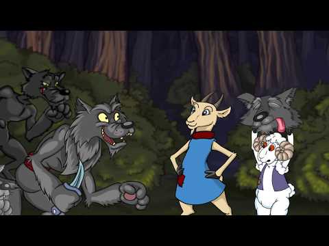 Татарский мультфильм коза и баран