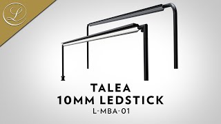 TALEA - 10mm Ledstick with Adjustable Barndoor by LUXAM Lighting