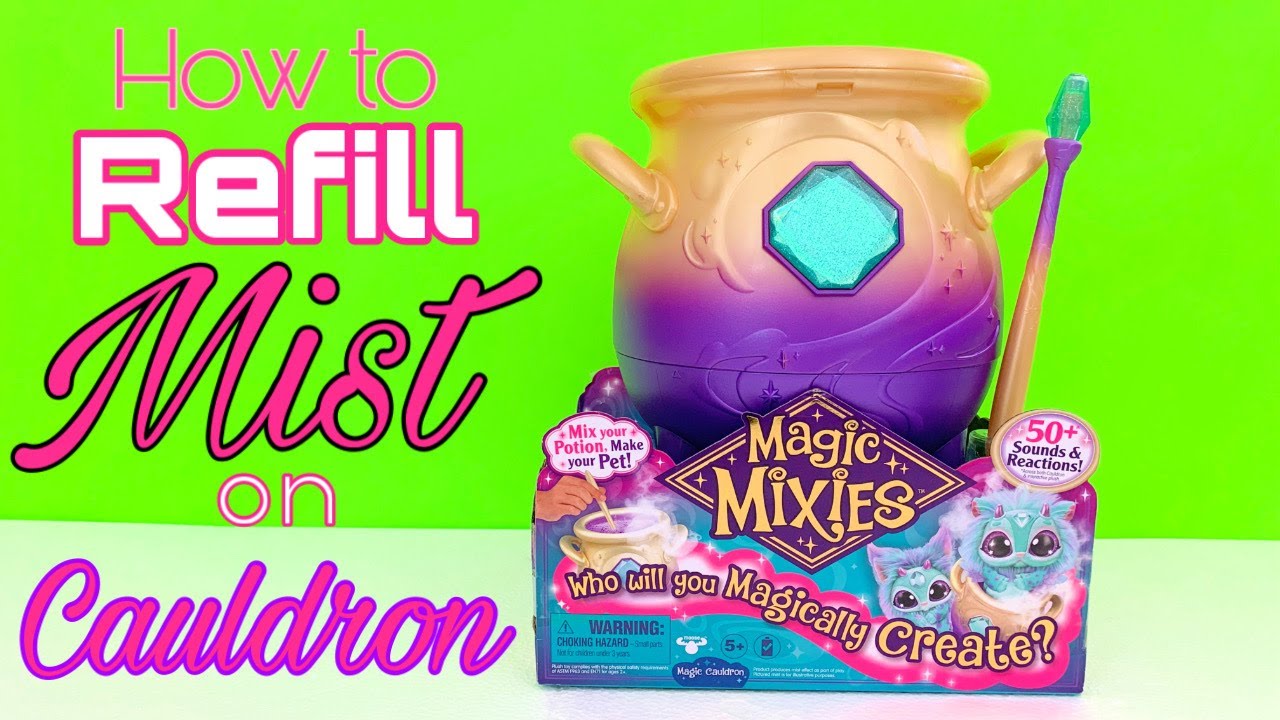 HOW TO REFILL MIST ON MAGIC MIXIES
