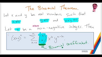 Binomial Theorem. MATH 222, Discrete and Combinatorial Mathematics, University of Victoria.